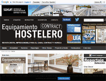 Tablet Screenshot of equipamientohostelero.com